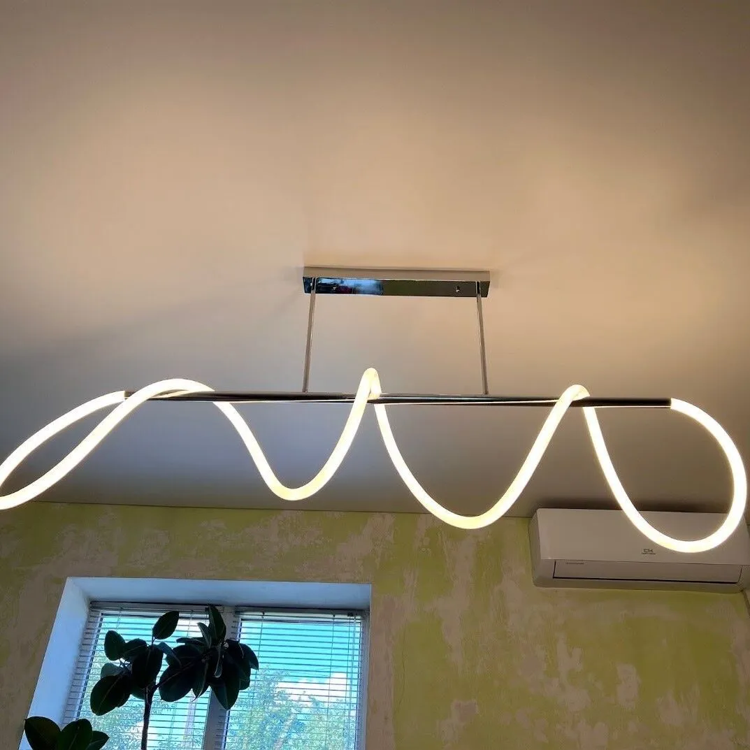 LED люстра з гнучким світловим модулем